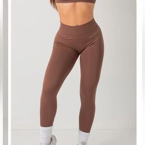 Velocity V Sculpt Seamless Leggings - Chocolate